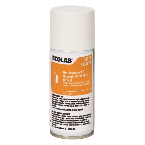 Ecolab® First Impression® Micro Aerosol, Mandarin Burst, 1.8oz, #06130078